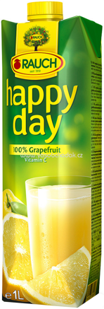 Rauch Happy Day 100% Grapefruit Vitamin C, 1l
