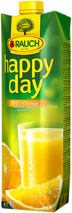 Rauch Happy Day 100% Orange Vitamin C, 1l