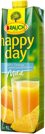 Rauch Happy Day 100% Orange mild Vitamin C, 1l