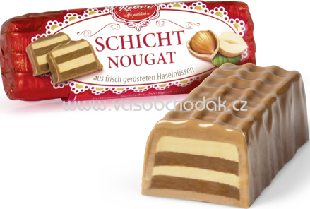 Reber Schicht Nougat, 49g