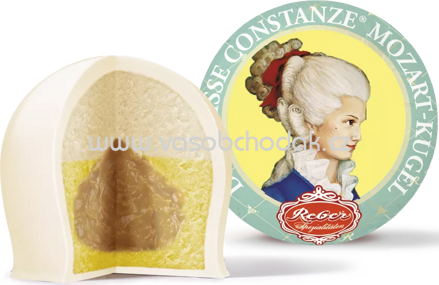 Reber Weiße Constanze Mozart Kugel Cocos Ananas, 20g