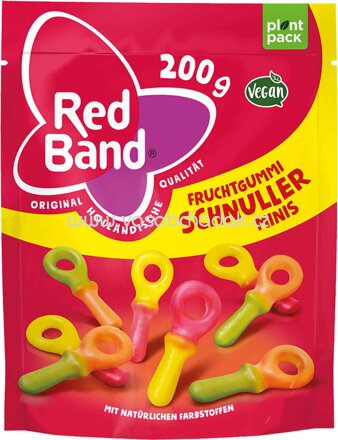 Red Band Fruchtgummi Schnuller Minis, 200g
