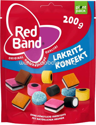 Red Band Lakritz Konfekt, 200g