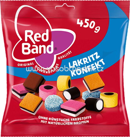 Red Band Lakritz Konfekt, 450g