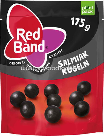 Red Band Salmiak Kugeln, 175g