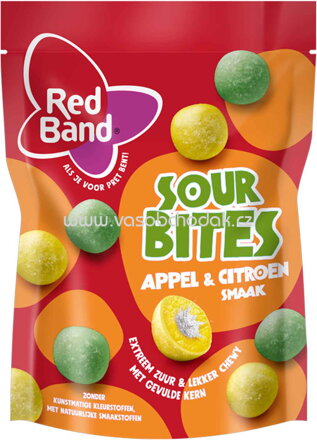 Red Band Sour Bites Appel & Citroen, 145g