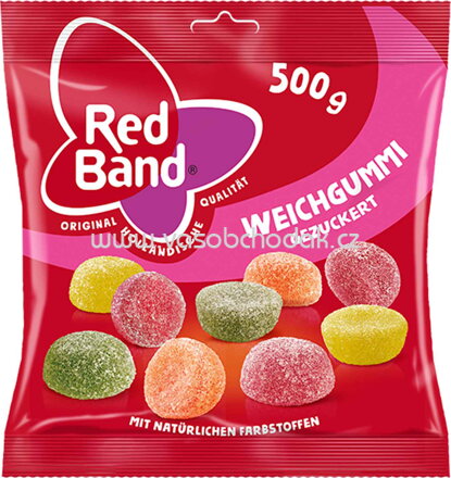 Red Band Weichgummi gezuckert, 500g