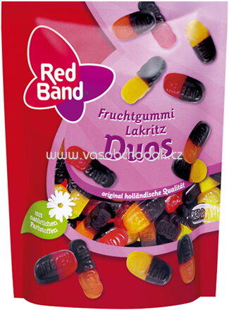 Red Band Fruchtgummi Lakritz Duos, 200g