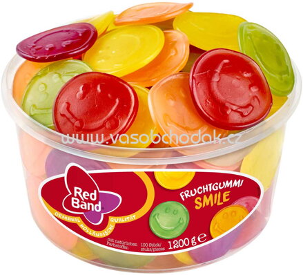 Red Band Fruchtgummi Smile, Dose, 100 St, 1,2 kg