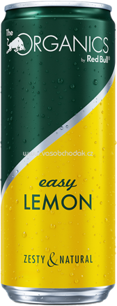 Red Bull Organics Easy Lemon, 330 ml