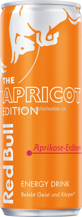 Red Bull Energy Drink The Apricot Edition Aprikose-Erdbeere, 250 ml