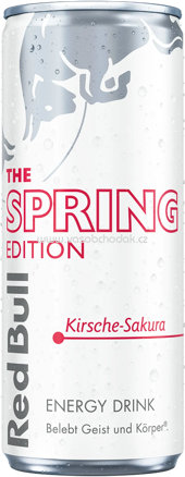 Red Bull Energy Drink The Spring Edition Kirsche-Sakura, 250 ml