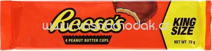 Reese's Peanut Butter Cups King Size, 4 St, 79g