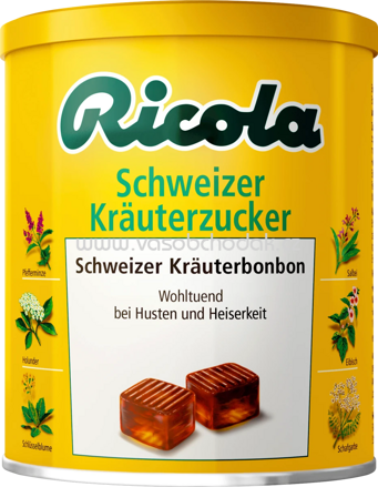 Ricola Bonbon Original Kräuterzucker, Dose, 250g