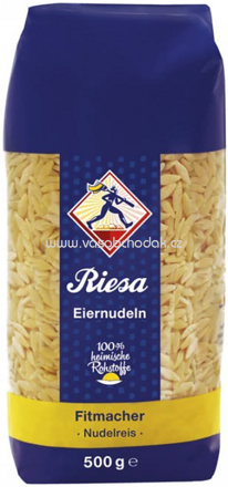 Riesa Eiernudeln Fitmacher - Nudelreis, 500g