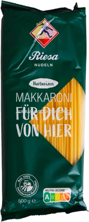 Riesa Hartweizen Nudeln - Makkaroni, 500g