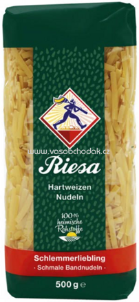 Riesa Hartweizen Nudeln - Kurze Bandnudeln, 500g