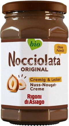 Rigoni di Asiago Nocciolata Original Cremig & Lecker Nuss Nougat Creme, 250g