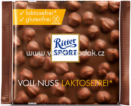 Ritter Sport Voll-Nuss laktosefrei, 100g
