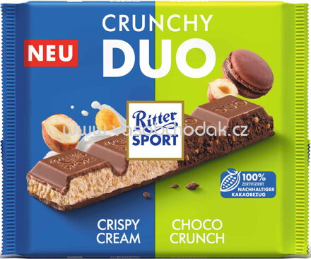 Ritter Sport Crunchy Duo, 218g