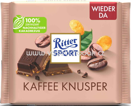 Ritter Sport Kaffee Knusper, 100g