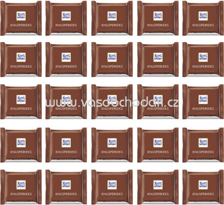 Ritter Sport mini Knusperkeks, 620 St, 10,335 kg