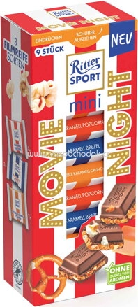 Ritter Sport mini Movie Night 9 St, 150g