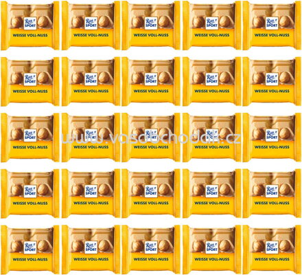 Ritter Sport mini Weisse Voll-Nuss, 25 St, 416,75g
