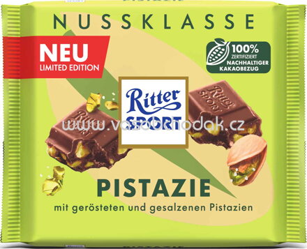 Ritter Sport Nussklasse Pistazie, 100g