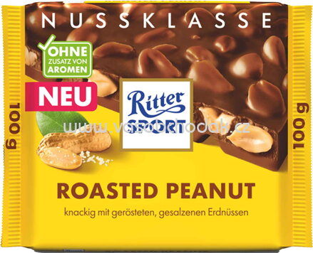 Ritter Sport Nussklasse Roasted Peanut, 100g