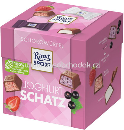 Ritter Sport Schokowürfel Joghurtschatz, 22 St, 176g