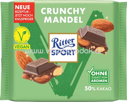 Ritter Sport Vegan Crunchy Mandel, 100g
