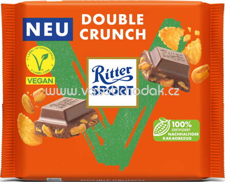 Ritter Sport Vegan Double Crunch, 100g