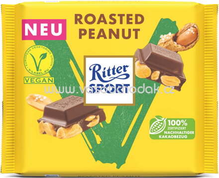 Ritter Sport Vegan Roasted Peanut, 100g