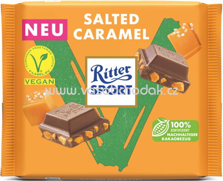 Ritter Sport Vegan Salted Caramel, 100g