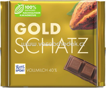 Ritter Sport Goldschatz, 250g