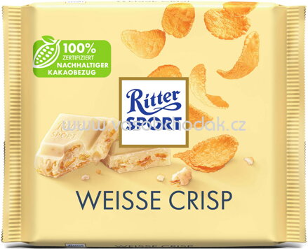 Ritter Sport Weiss Crisp, 100g