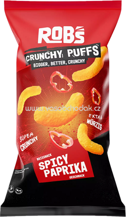 ROB'S Crunchy Puffs Spicy Paprika, 130g