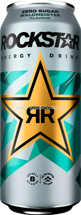 Rockstar Energy Zero Sugar Waldmeister, 500 ml