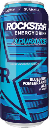 Rockstar Energy XDurance - Blueberry, Pomegranate, Acai, 500 ml