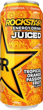 Rockstar Energy Juiced Tropical Orange Passion Fruit, 500 ml