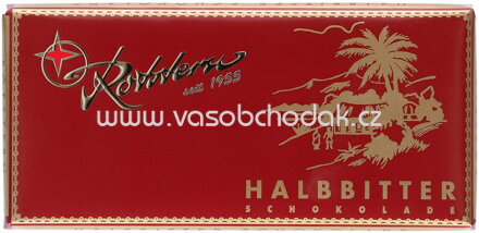 Rotstern Schokolade Halbbitter, 100g