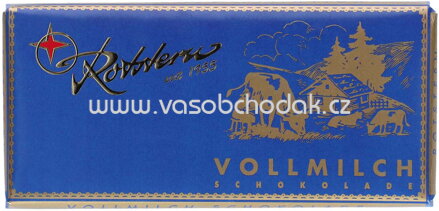Rotstern Schokolade Vollmilch, 100g