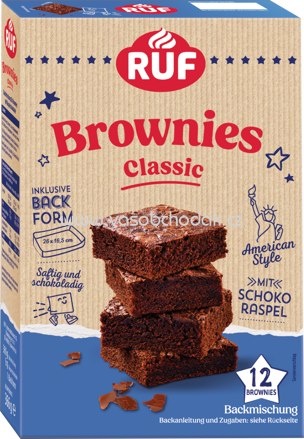 RUF Backmischung Classic Brownies, 366g