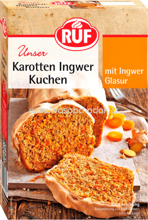 RUF Backmischung Karotten Ingwer Kuchen, 510g