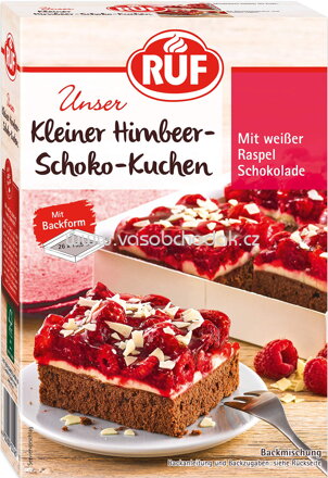 RUF Backmischung Kleiner Himbeer Schoko Kuchen, 252g