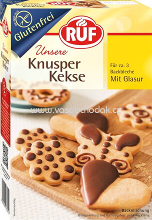 RUF Backmischung Knusper Kekse, glutenfrei, 475g