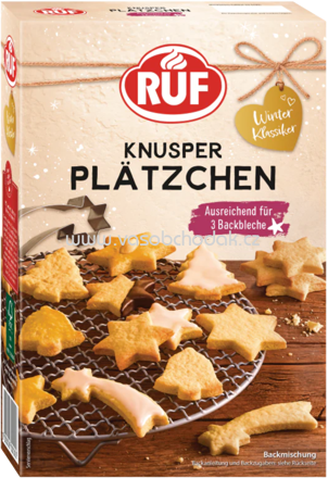 RUF Knusper Plätzchen Backmischung, 450g