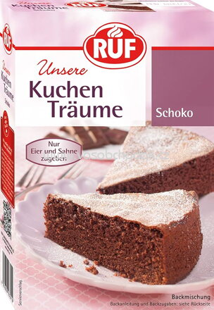 RUF Backmischung Kuchen Träume Schoko, 425g