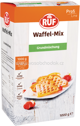 RUF Profi Line Grundmischung Waffel Mix, 1 kg